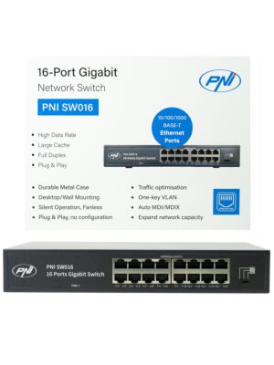 Switch PNI SW016, 16 x 10/100/1000 Mbps