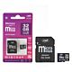 Card de memorie MicroSD PNI 32GB cu adaptor SD, Clasa 10, 80 Mb/s, V30